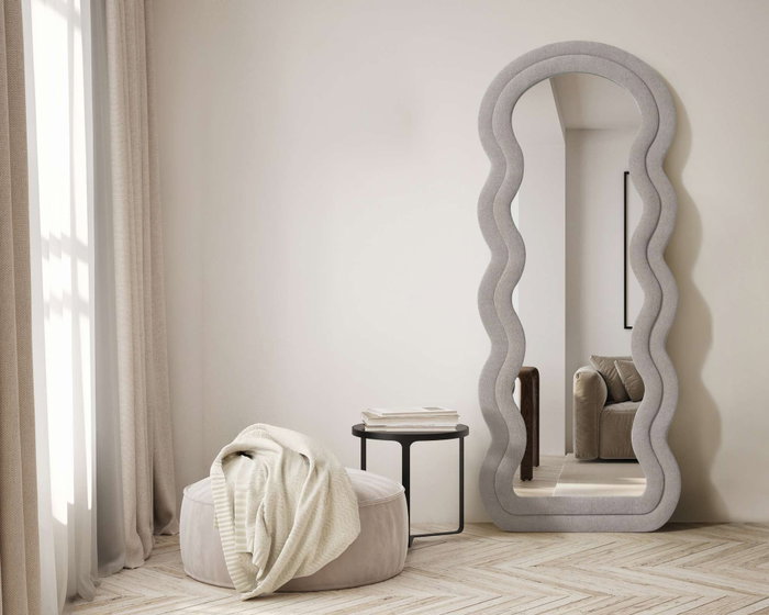 Hanah Home Espejo Mia Beige